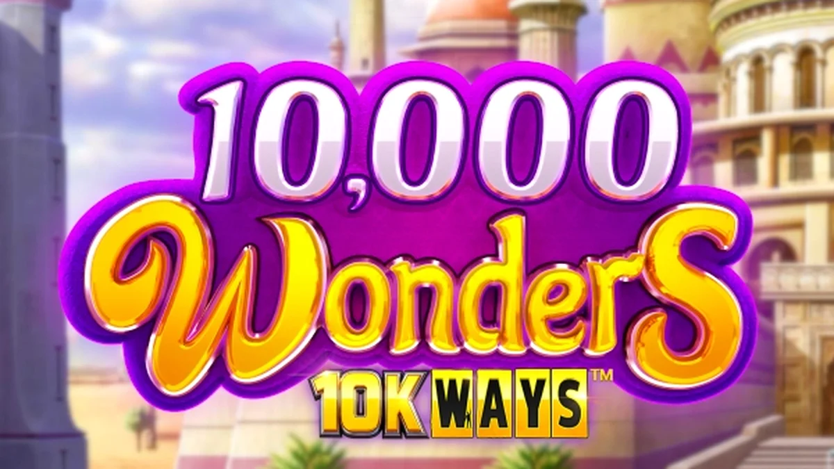 Tampilan visual slot 10,000 Wonders 10K Ways dengan tema petualangan